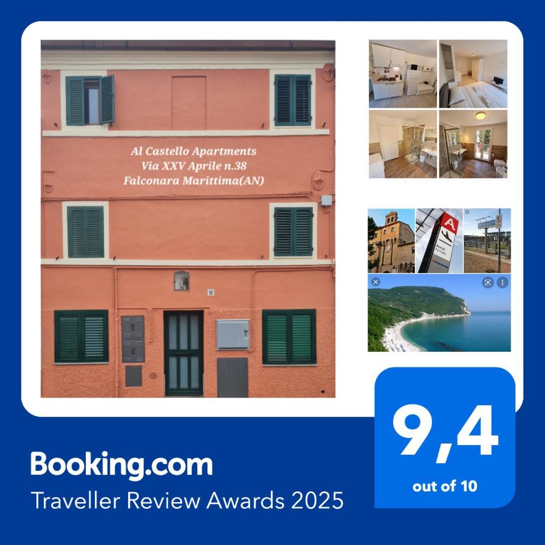 דירות פלקונרה מריטימה Al Castello - Aeroporto Delle Marche - Ancona מראה חיצוני תמונה